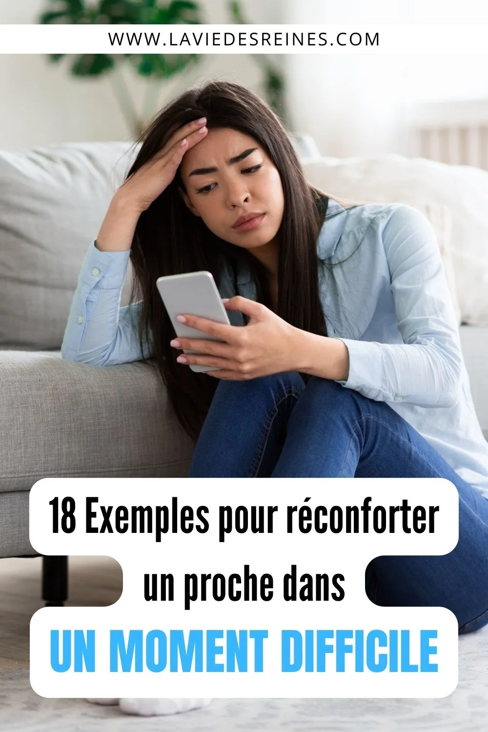 Quel mot de réconfort ?