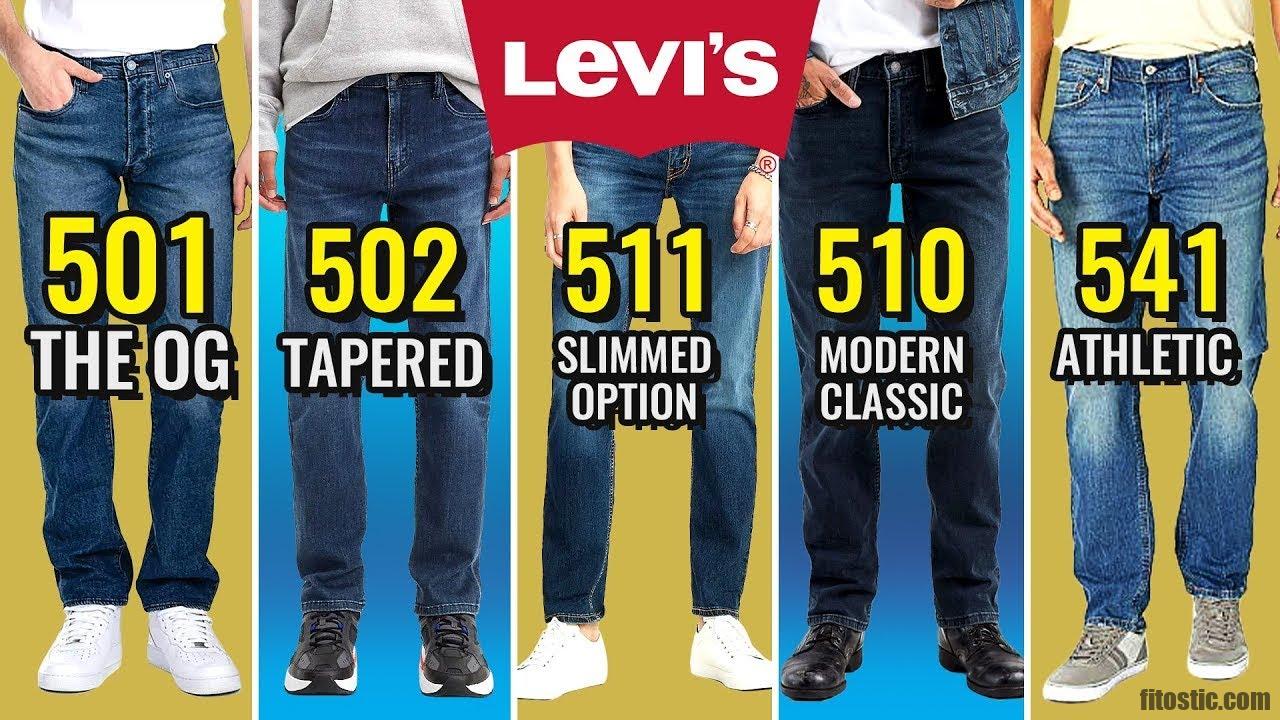 Quelle différence entre levis 501 et 502 ?