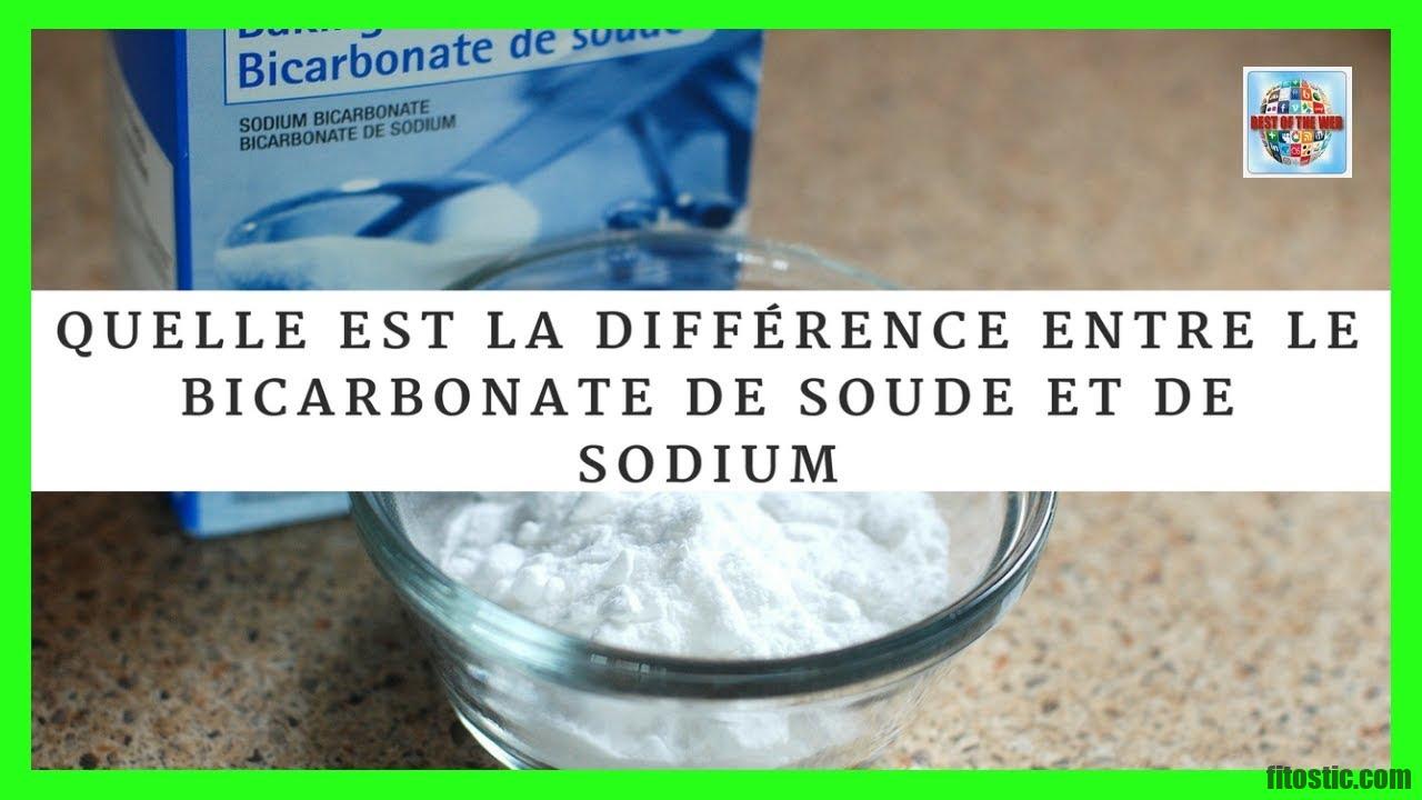 Quelle est la différence entre le bicarbonate de soude et le bicarbonate de soude alimentaire ?