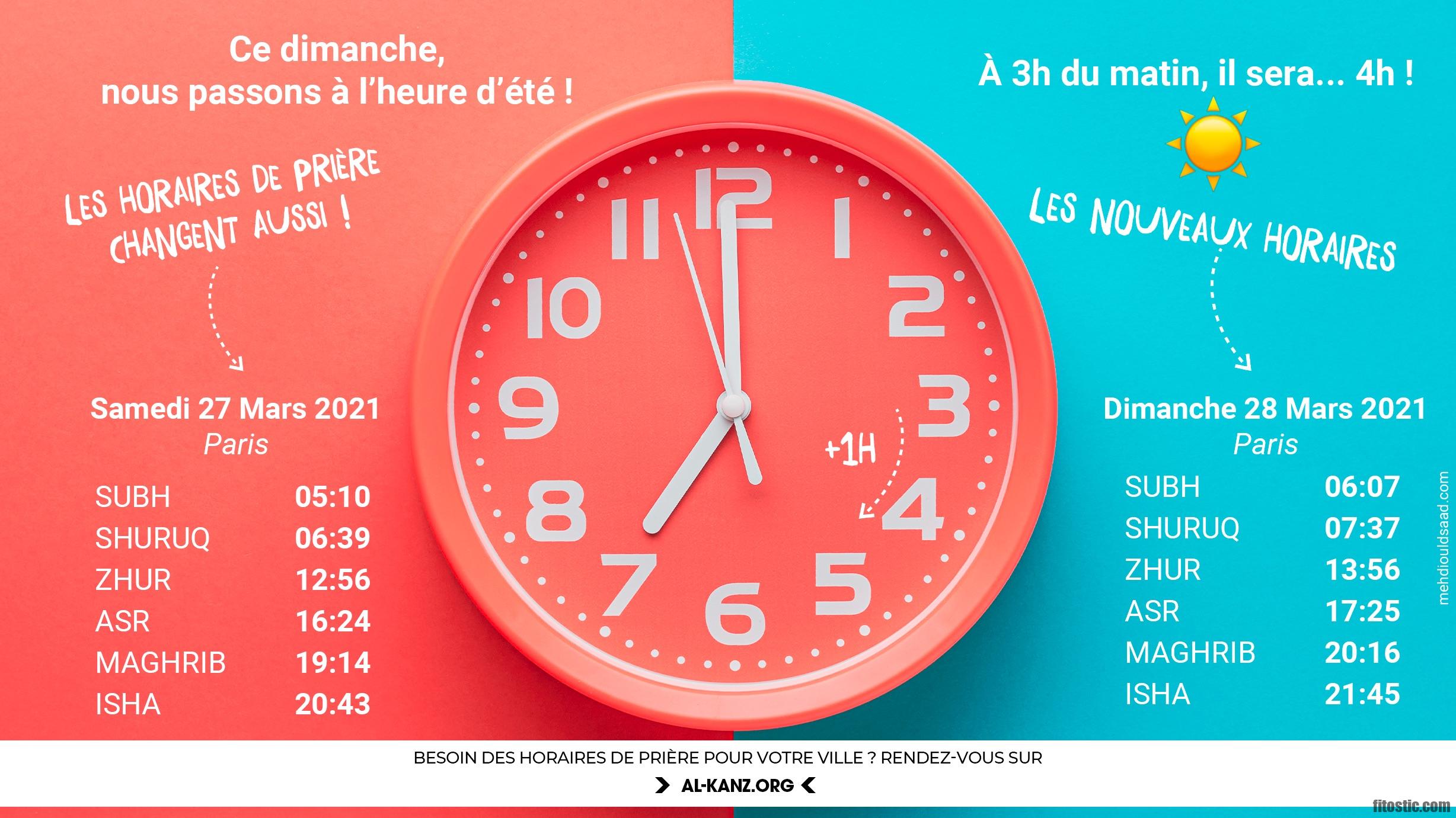 Quelles sont les bonnes heures pour prier ?