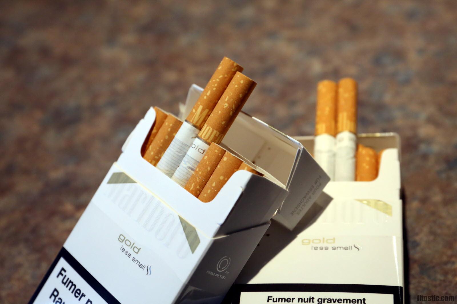 Quelles sont les cigarettes vogue les plus légères ?