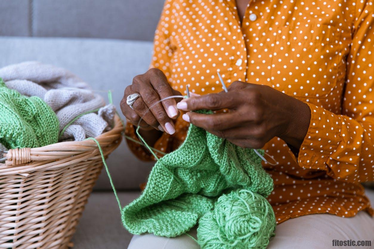 Quels sont les bienfaits du tricot ?