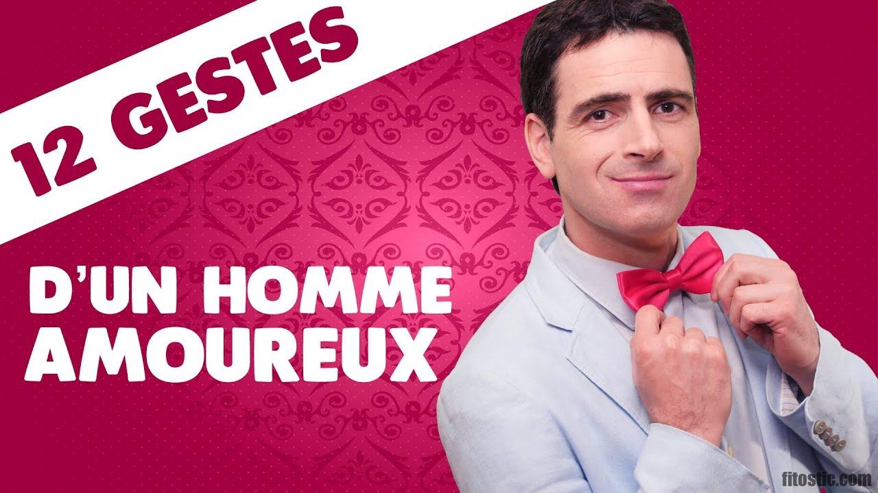 Quels sont les gestes d'un homme amoureux ?