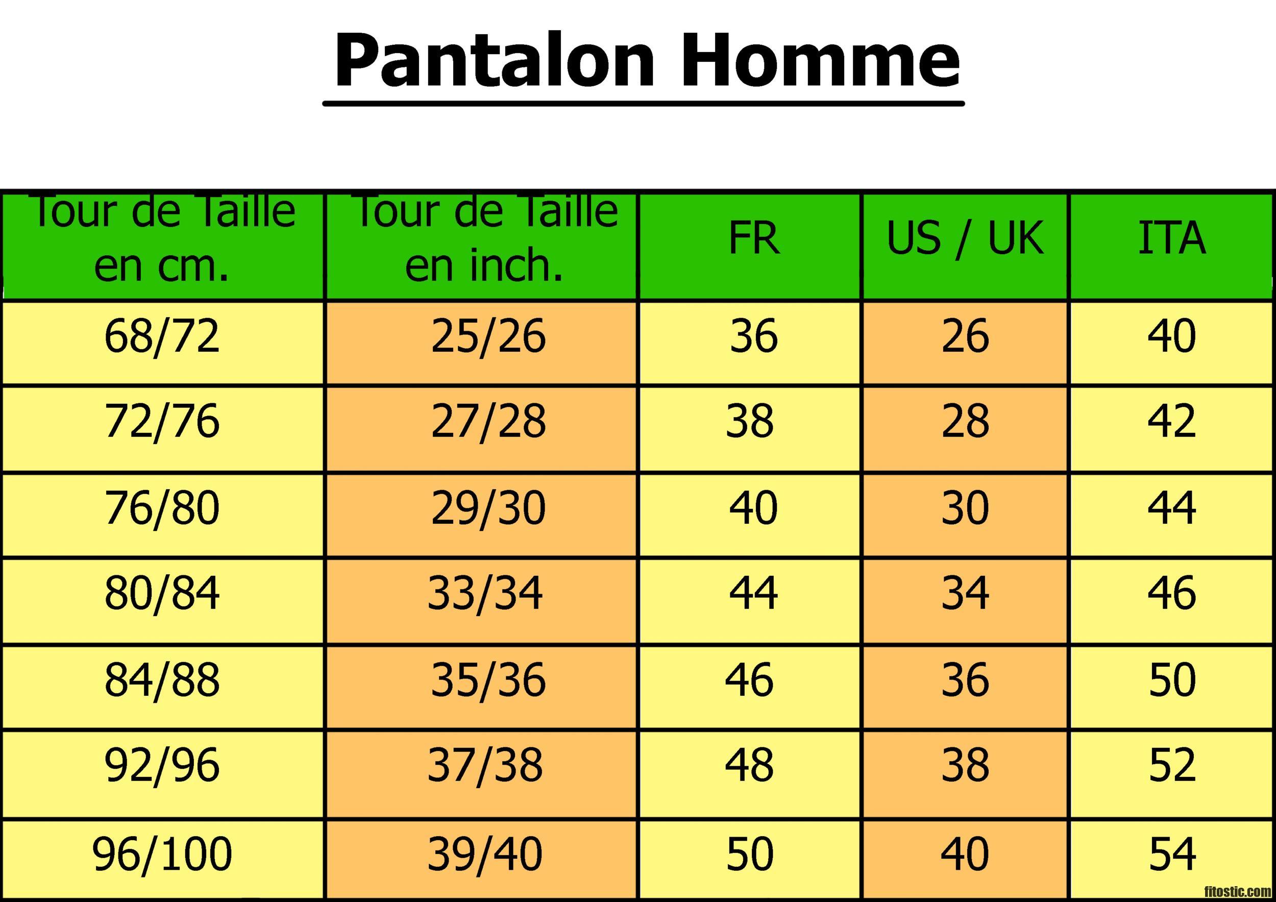 Quelle taille uk correspond au 38 ?