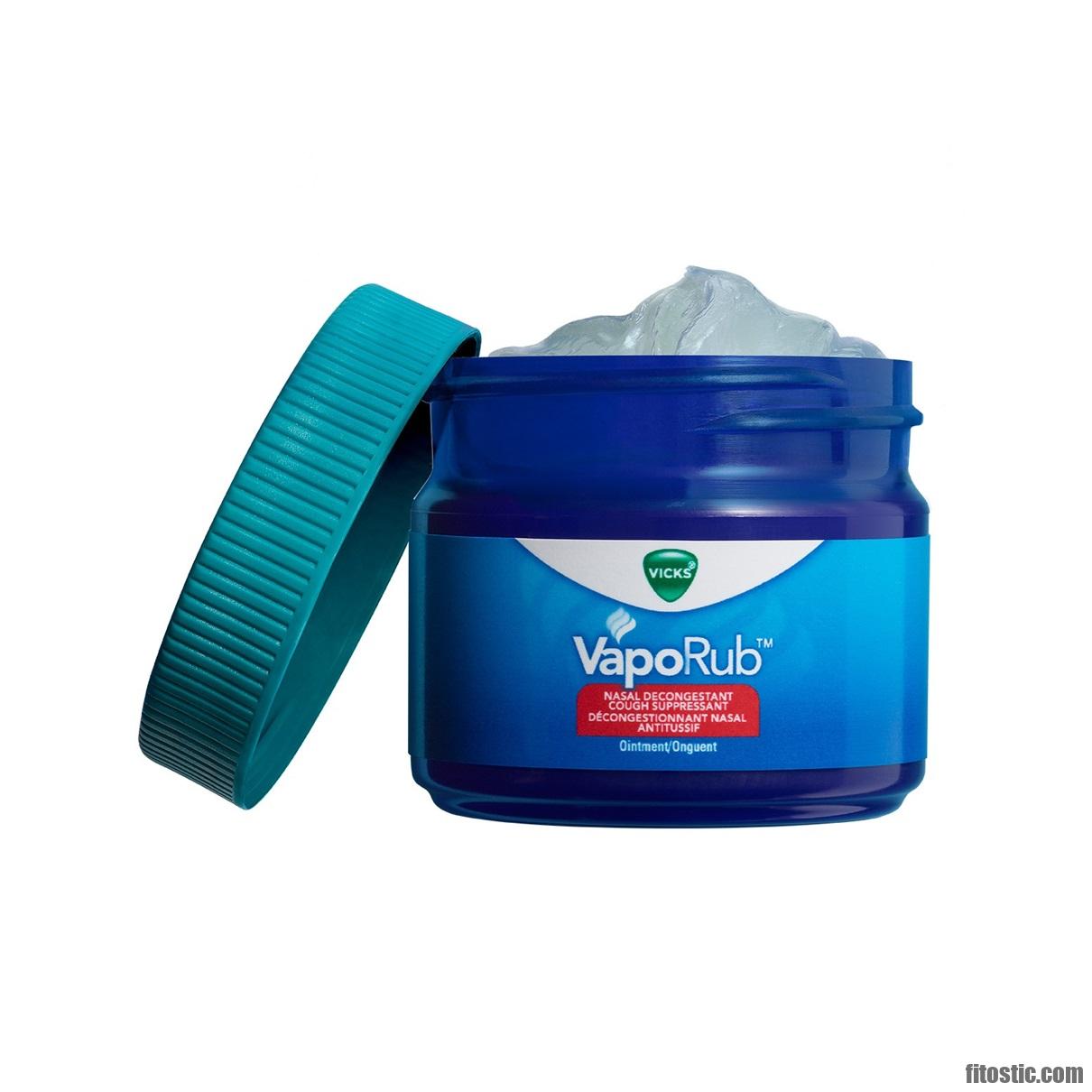 Est-ce que le vicks calme la toux ?