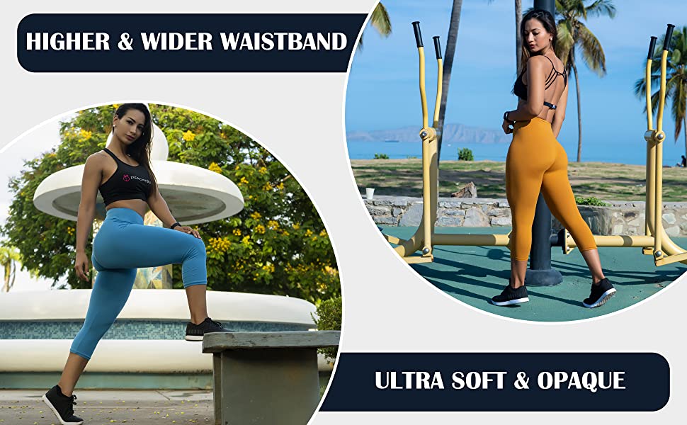 Higher and wider waist band