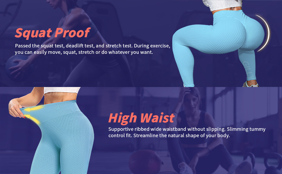 tiktok butt leggings seamless butt lifting textured leggings booty yoga pants