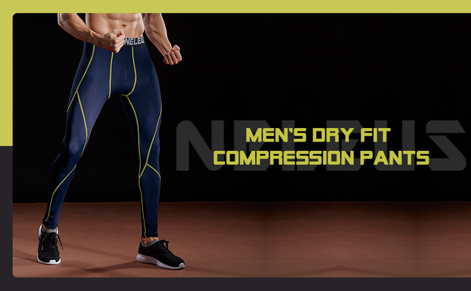 Men's Dry Fit Compression Pants 