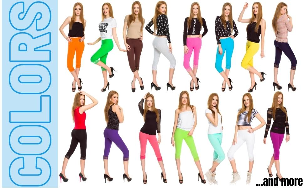 women cropped leggings 