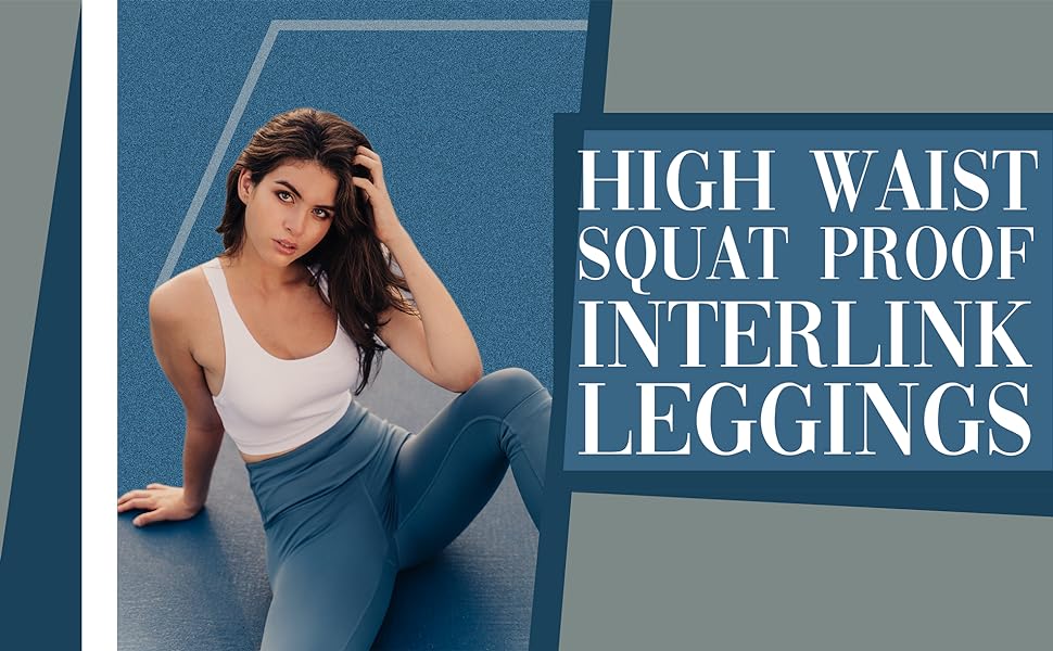 High Waist Squat Proof Interlink Legging