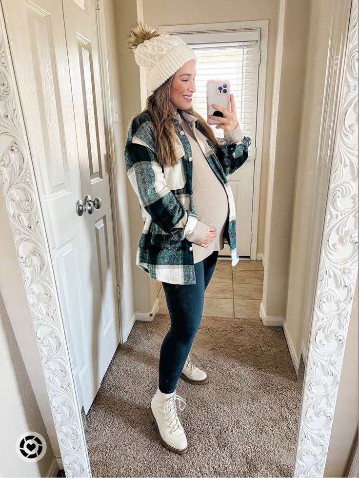 tenue hiver femme enceinte