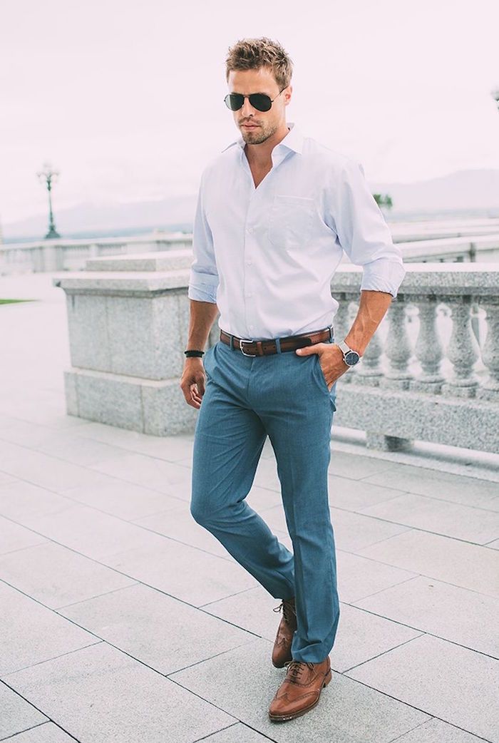 tenue mariage décontractée chic homme