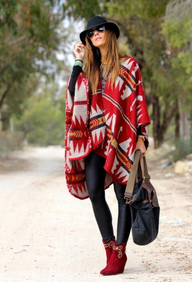 look poncho