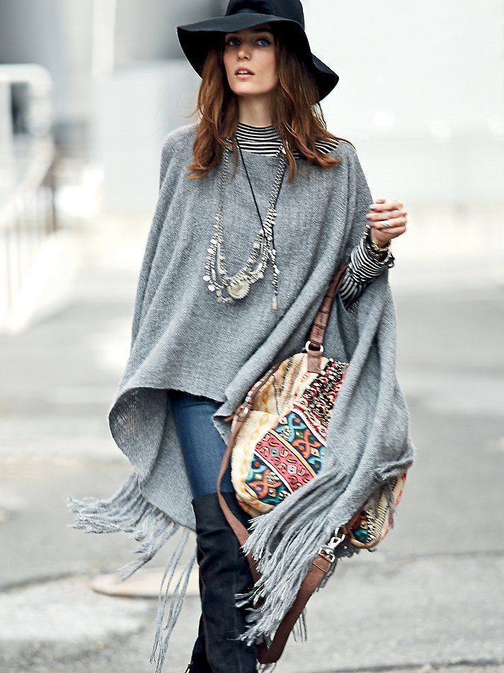 look poncho