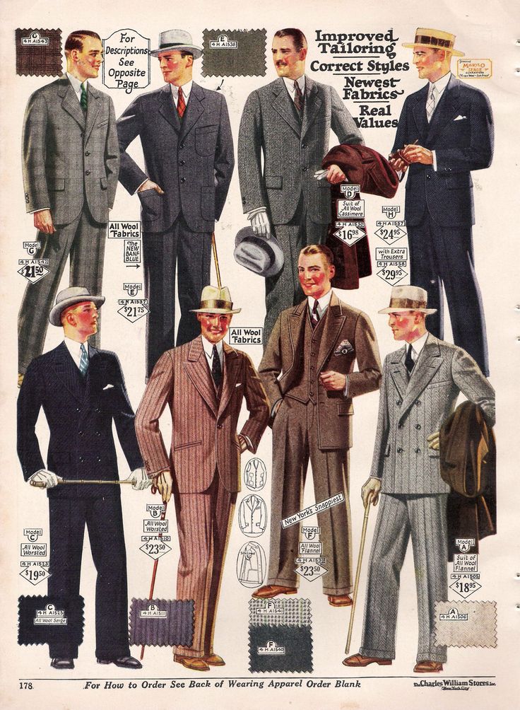 costume homme des années 20