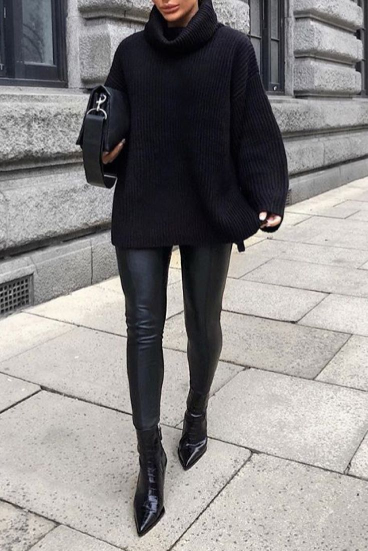 tenue femme chic hiver