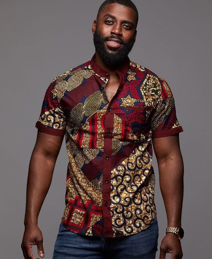 tenue africaine homme wax
