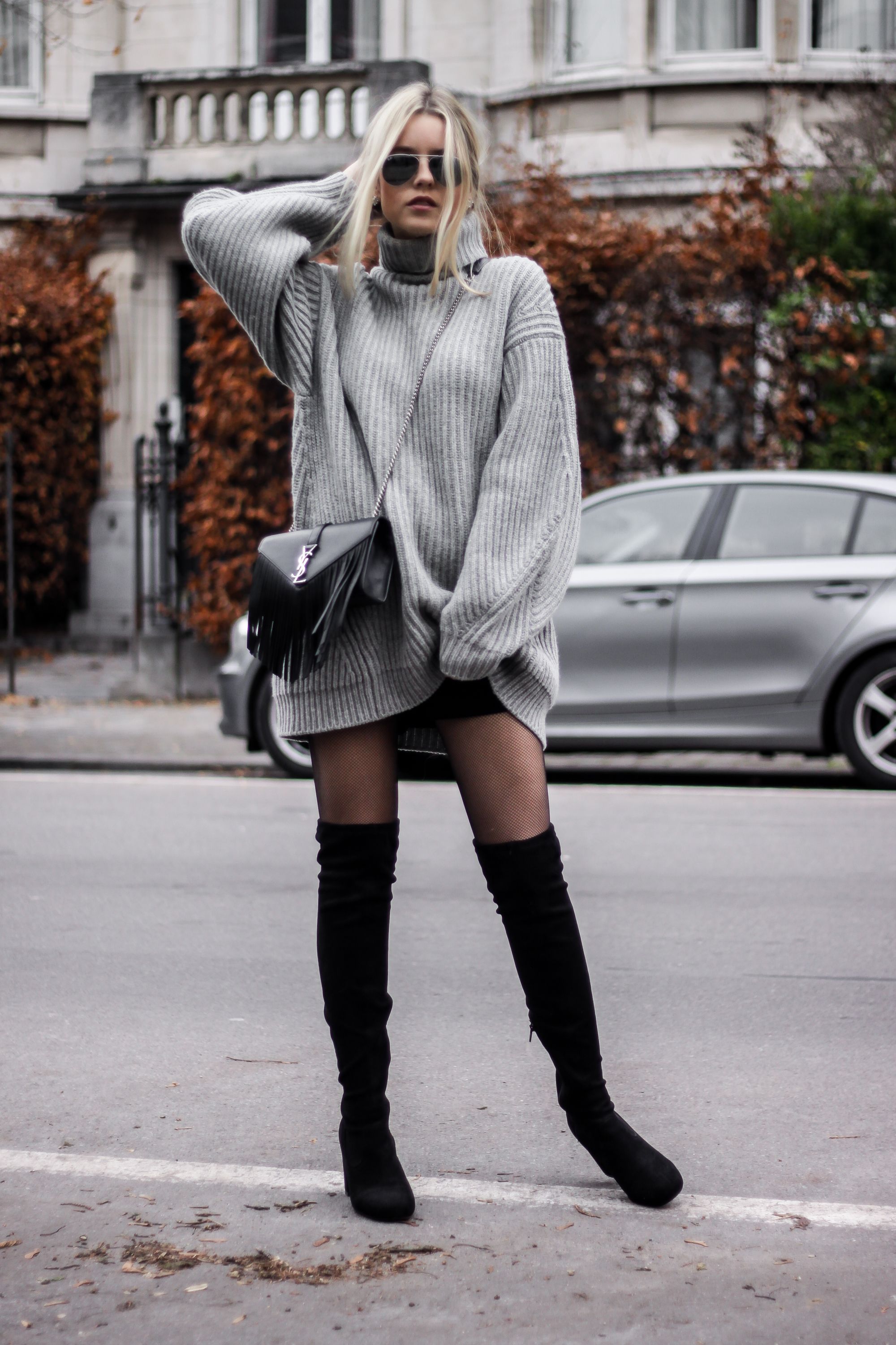 cuissarde et robe pull