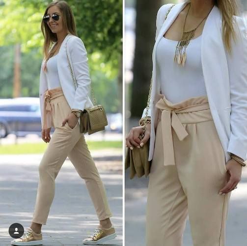 idee tenue bapteme femme pantalon