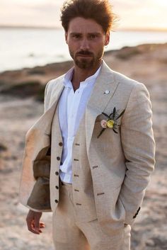 costume homme boheme chic mariage