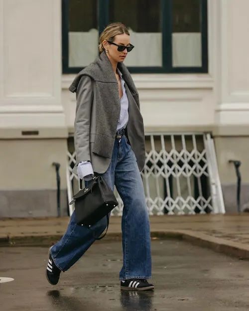 tenue avec basket rouge femme