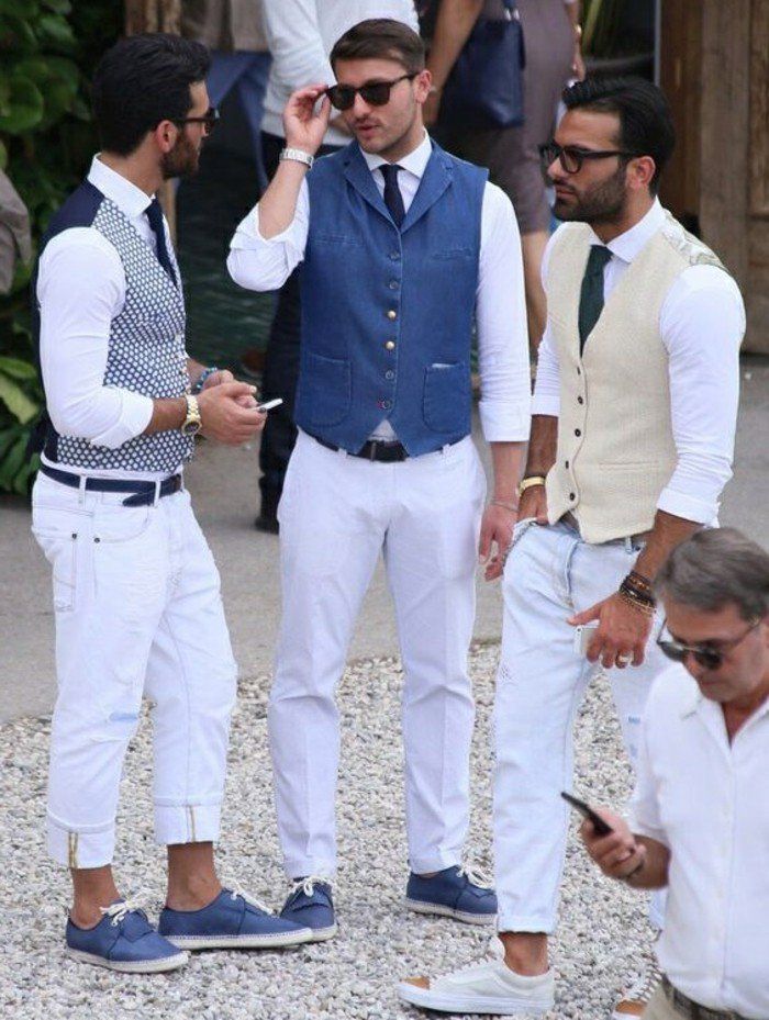 costume chic homme mariage