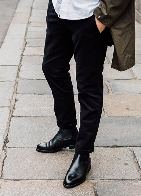 look avec chelsea boots homme