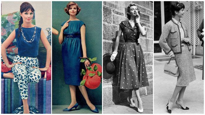 vêtements femme des années 50