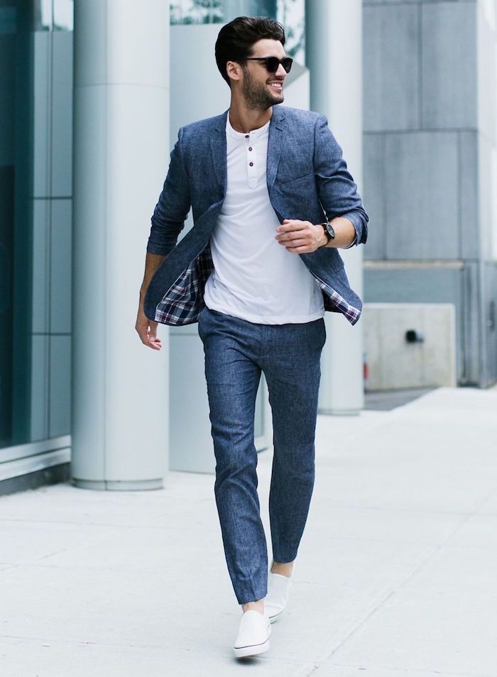 tenue chic decontractée homme