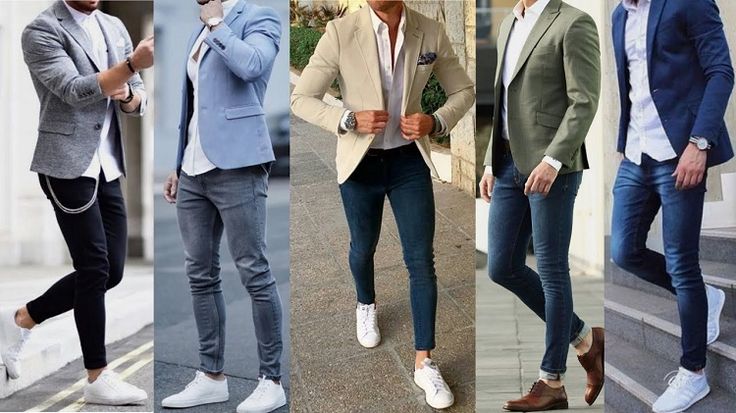 Tenue mariage homme jean-élégant et décontracté | Sneakers outfit