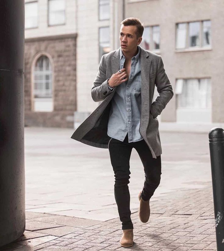 look avec chelsea boots homme