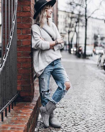 tenue avec des ugg