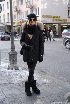 tenue ugg noir