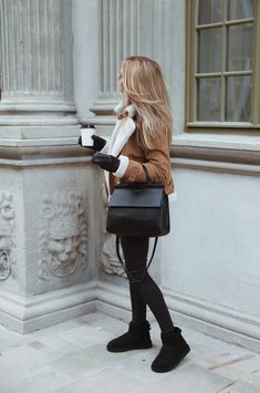 tenue ugg noir