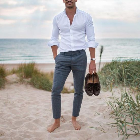 24 Strandhochzeitsgast-Outfits für Männer - Strandhochzeit - #für