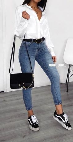 tenue chic et décontracté femme