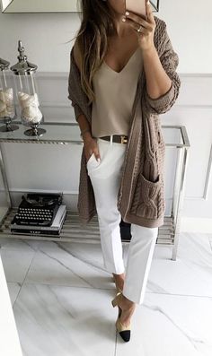 tenue chic et décontracté femme