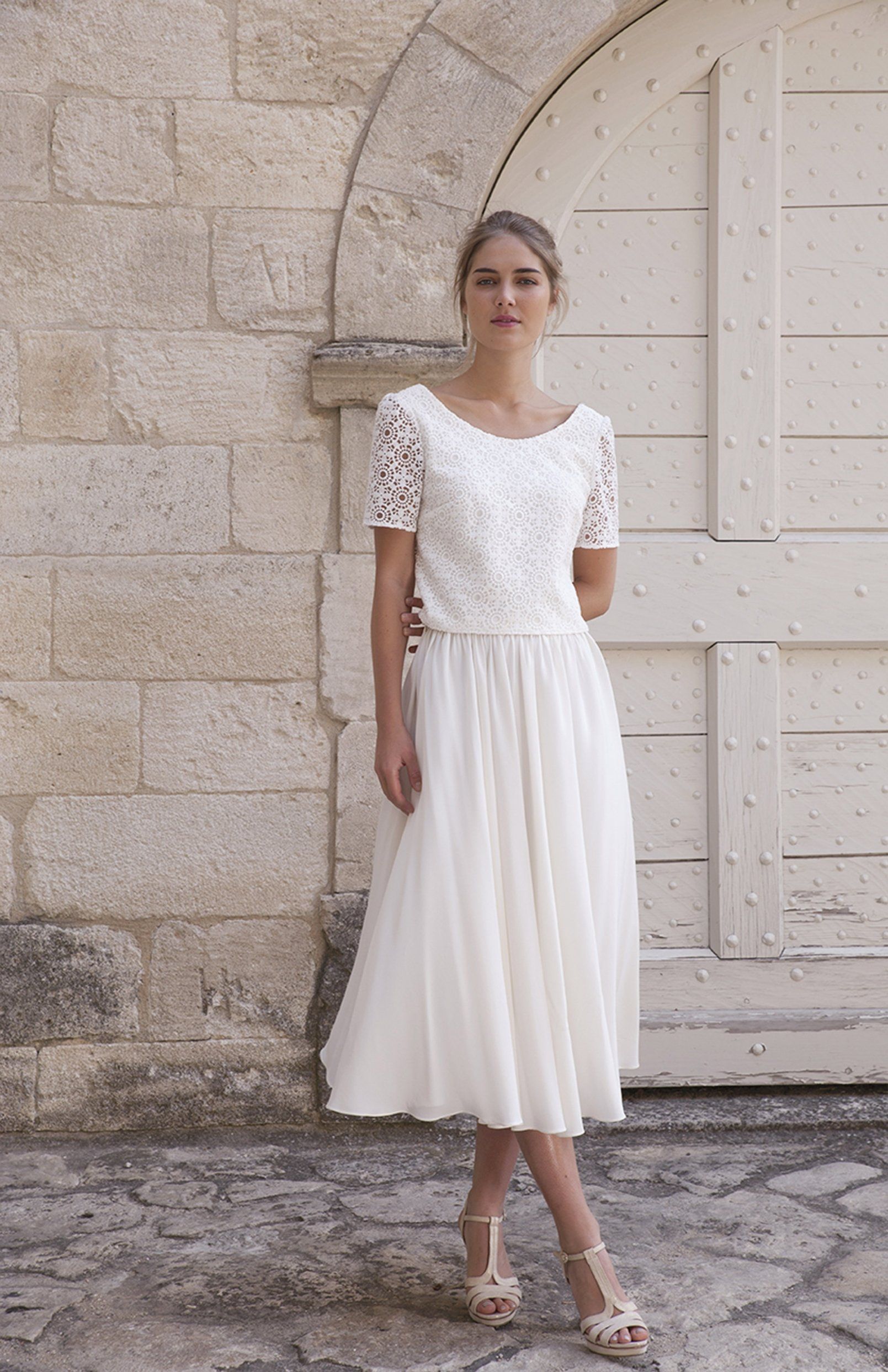 robe femme mariage civil