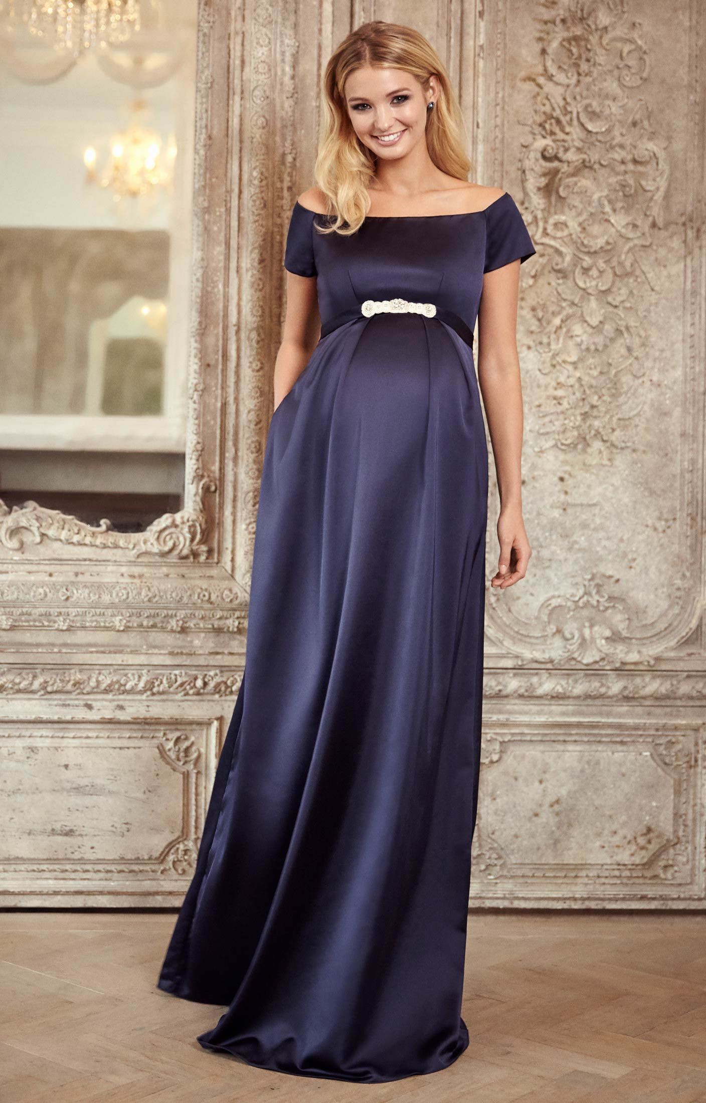 robe de soirée chic femme enceinte