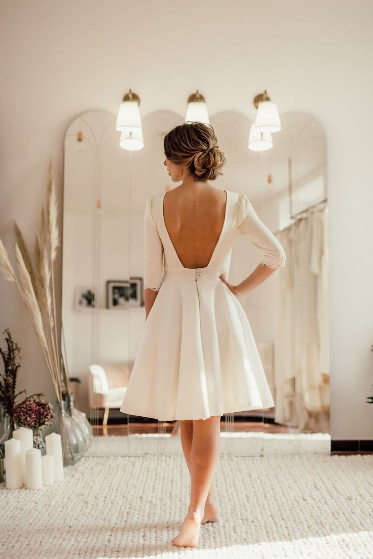 robe femme mariage civil