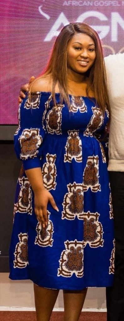 robe en pagne africain pour femme enceinte