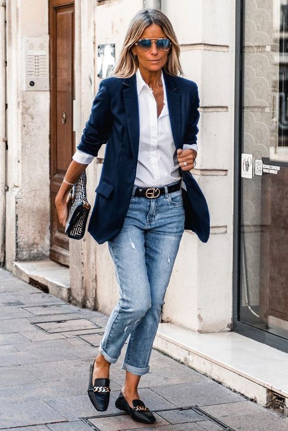 tenue chic et décontracté femme