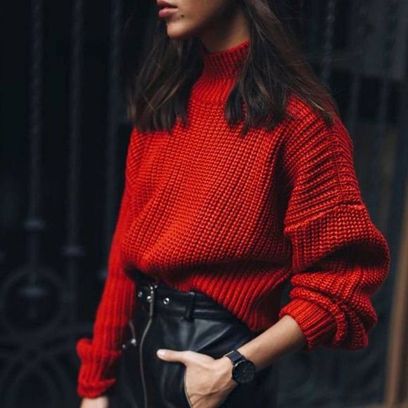 pull rouge look