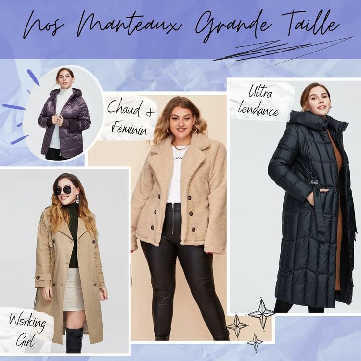 quel style de manteau pour femme ronde