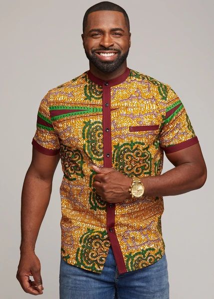 chemise africaine pour homme 2021