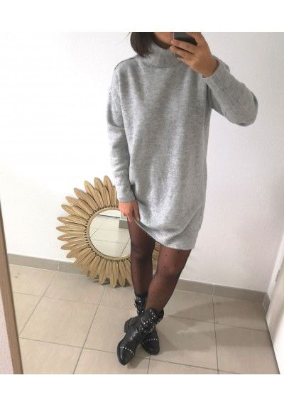 tenue robe pull