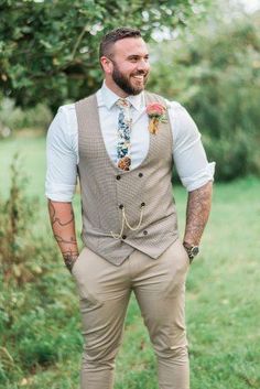 tenue invité mariage champetre homme