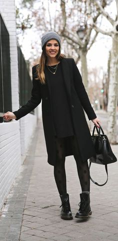 tenue d'hiver femme chic