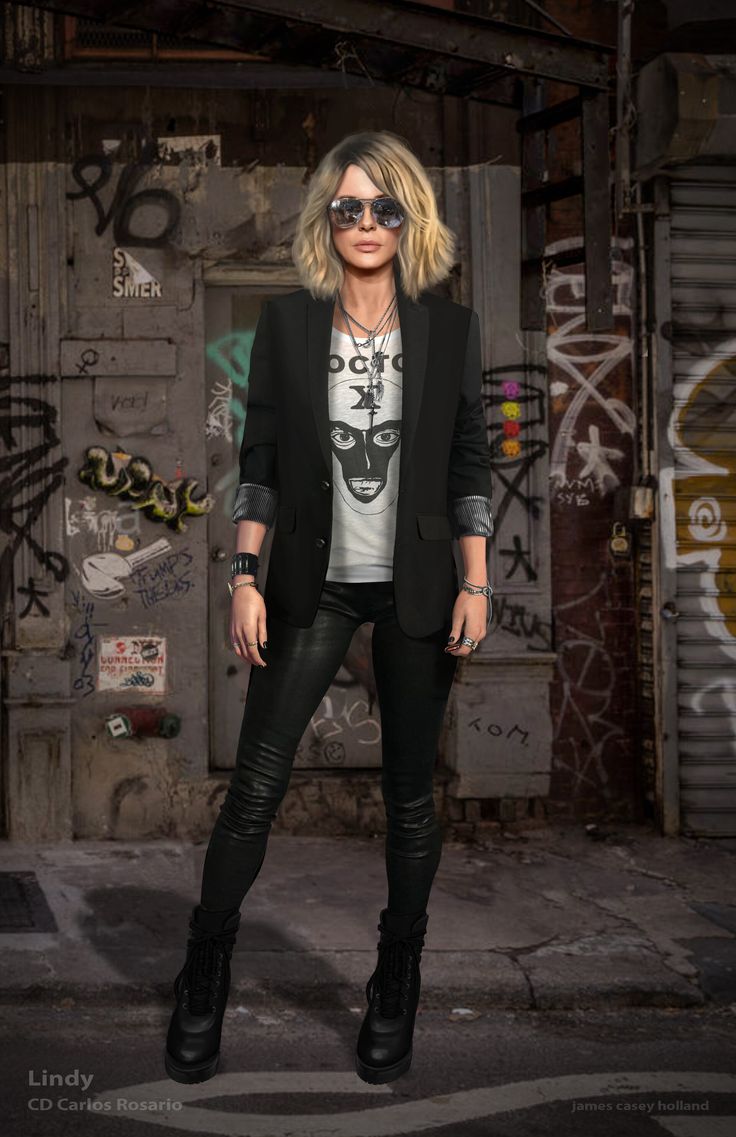 look rock chic femme 2021