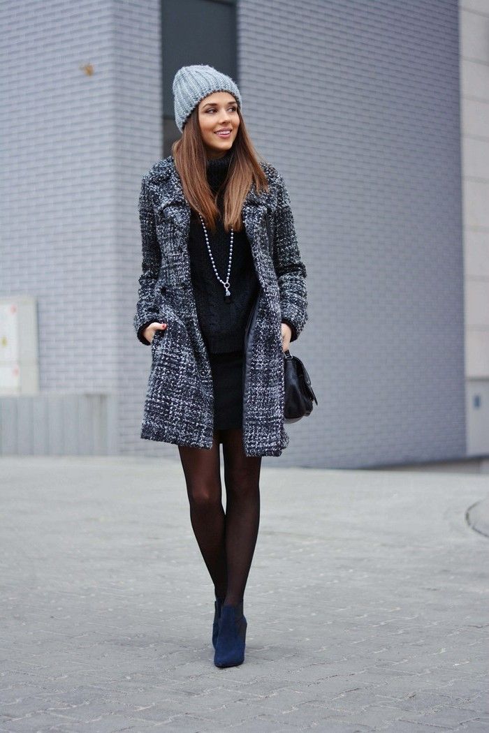 tenue d'hiver femme chic